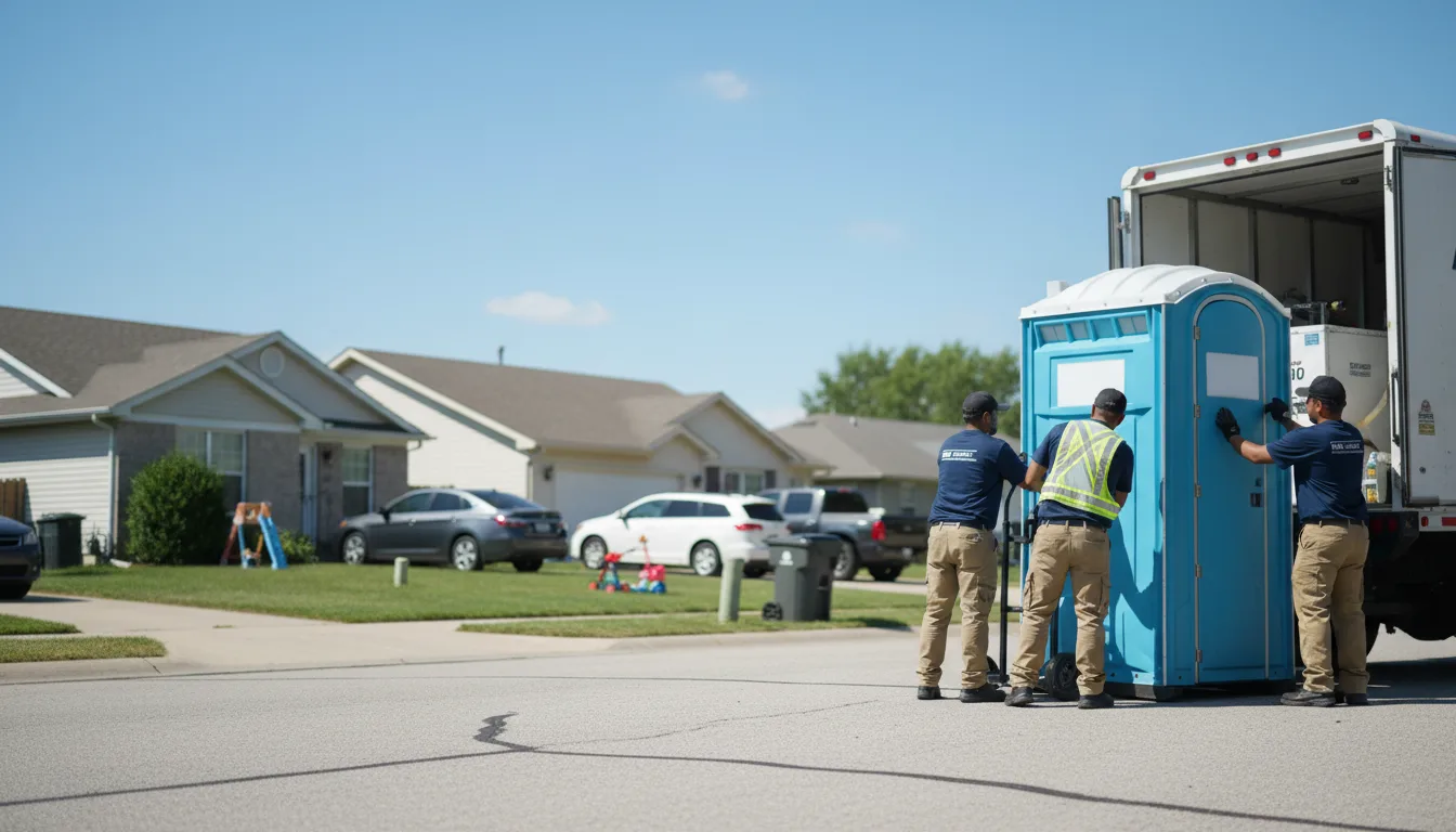 Standard Porta Potty Rentals in Ozark, IL near me